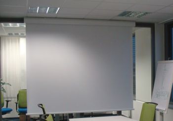 Projektionsw�nde f�r lichtstarke Projektionen